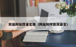 双语网站搭建定做（网站如何做双语言）